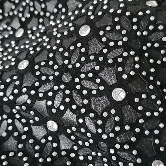 Rhinstone LaTique Cross Body Bag - Picture 2 of 6